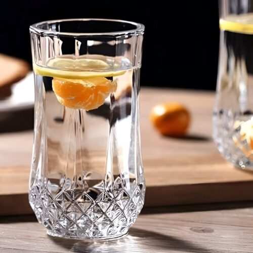 Juice Glass – Crystal-Like – 280 ml Clear Acrylic - Image 2