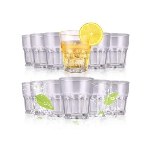 Water Glass – Granity – 311 ml Clear Acrylic - Image 1