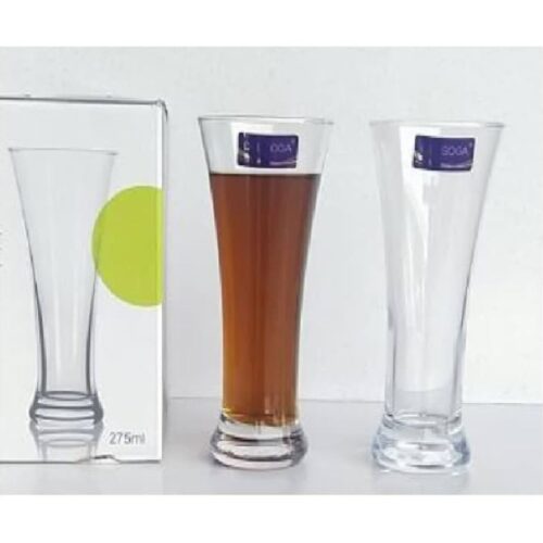 Pilsner Glass – Acrylic – 300 ml Clear - Image 2