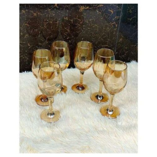 Wine Glass – 415 ml Gold - DILHAO - Image 2