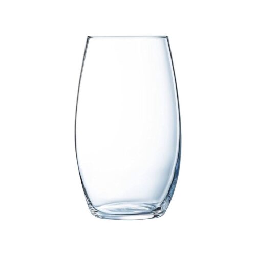 Water Glass – Curved – Acrylic – 210 ml Clear - Image 2