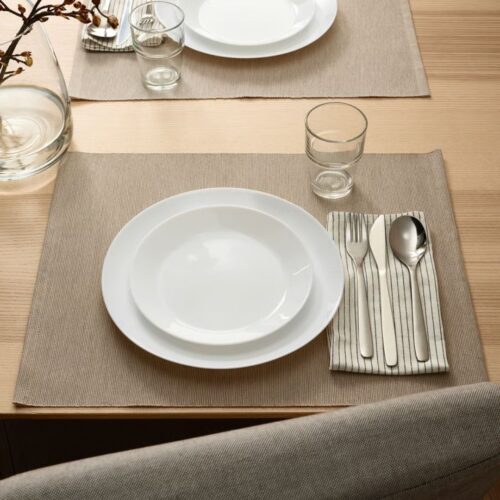 Side Plate – 19 cm Brilliant White - IKEA - Image 3