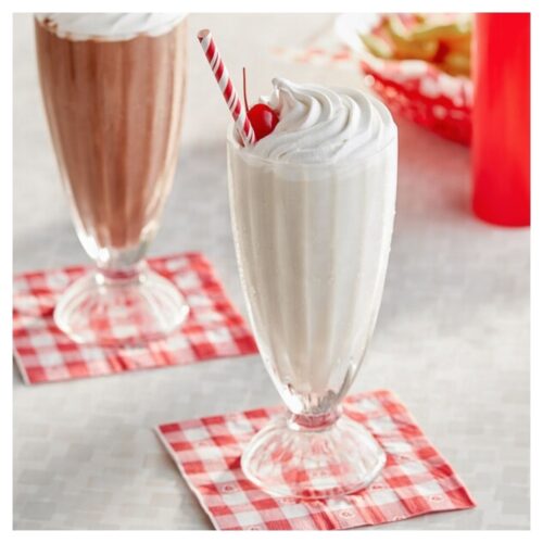 FAQIANG – Milkshake Glass – 369 ml Clear - Image 2