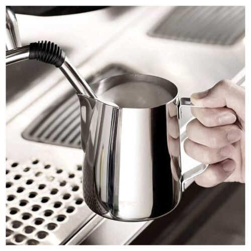 Frothing Jug – 900 ml Silver - DNSS - Image 2