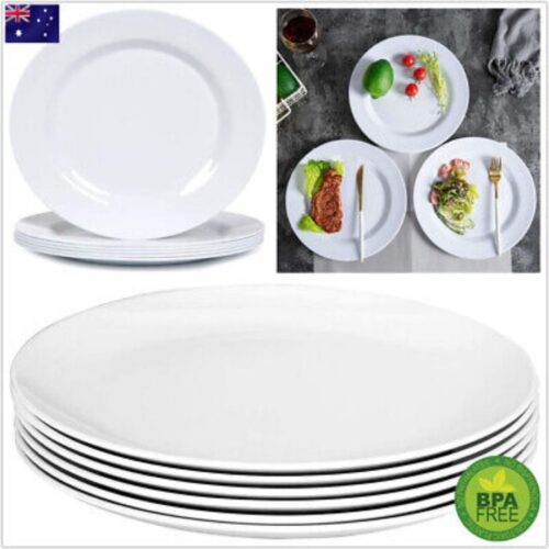 Dinner Plate – With Depression – 10" White Ceramic - Image 3