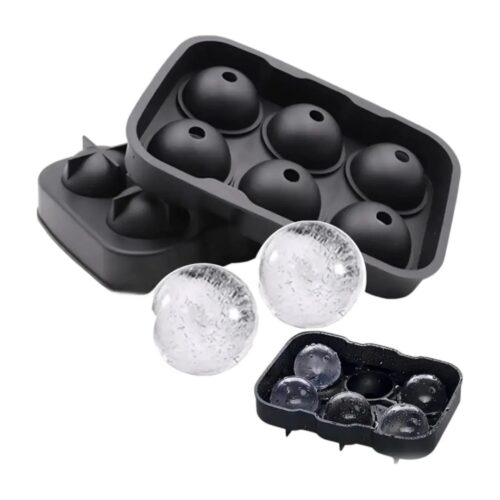 Ice Mould – Sphere – 7 Holes – Black - CHINA - Image 2