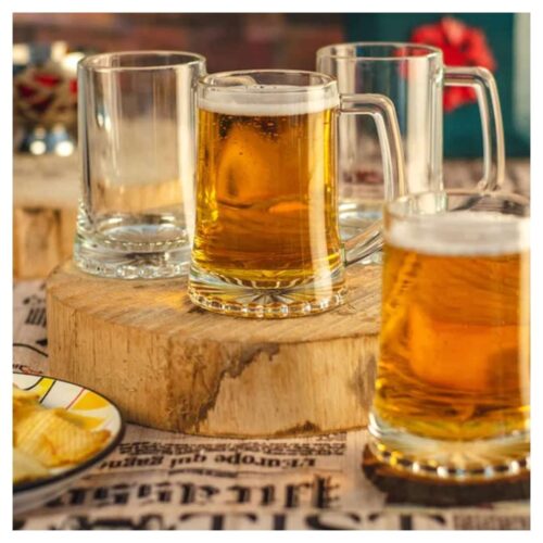 ROYAL LEERDAM – Mixed Beer Glass Set – Assorted Sizes - Image 3