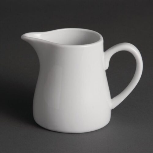 Porcelain Tea Set – 3 Pc White Ceramic - BASIC WHITE - Image 2