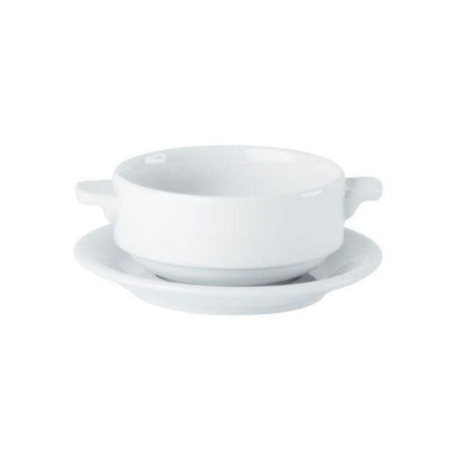 Consomme Cup – With Ears – 10 cm White Ceramic - Image 3