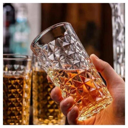 Water Glass – Crystal – 330 ml Clear - G-HORSE - Image 2