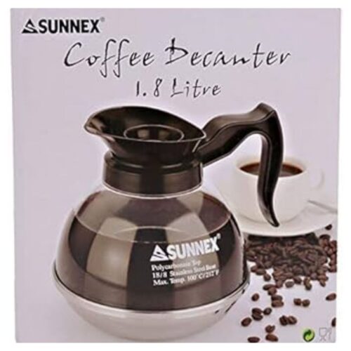 Coffee Decanter – 1.8 L Clear - SUNNEX - Image 4