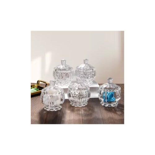 Sugar Dish – 106 mm Clear Glass - DELI - Image 2