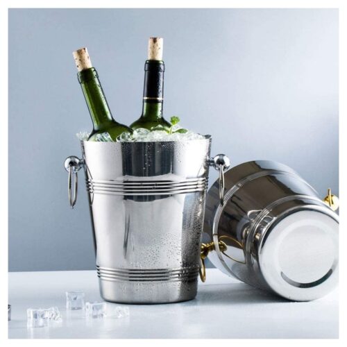 Wine Bucket – 2 L Silver - CHINA - Image 2