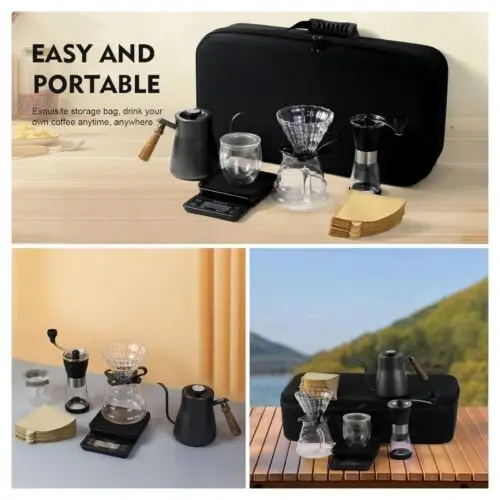 Barista Coffee Briefcase – Black – Set of Tools - CHINA - Image 4