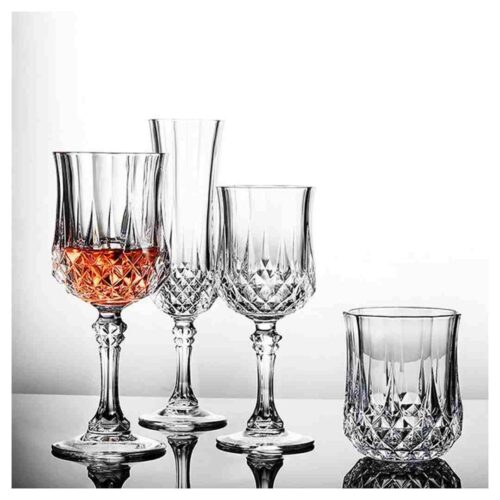 Wine Glass – Crystal – 216 ml Clear - MEW - Image 3
