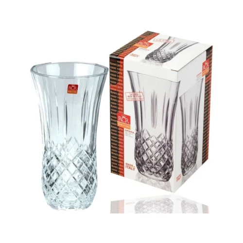 Flower Vase – Crystal – 10" Clear - RCR OPERA - Image 3