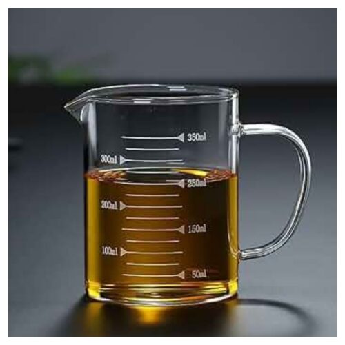 Coffee Measuring Jug – 350 ml Clear Glass - DUBAI - Image 2