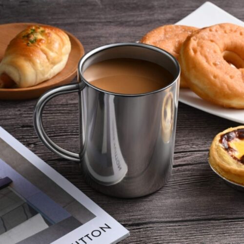 Tea Mug - Double Walled – 300 ml Clear - Image 2