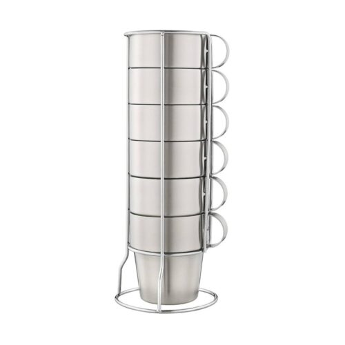 Tea Mug - Double Walled – With Stand – 300 ml Clear - Image 2