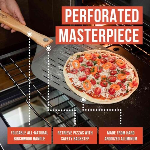 Pizza Spade – 30×60 cm Brown - DUBAI - Image 2