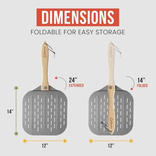 Pizza Spade – 30×60 cm Brown - DUBAI - Image 4