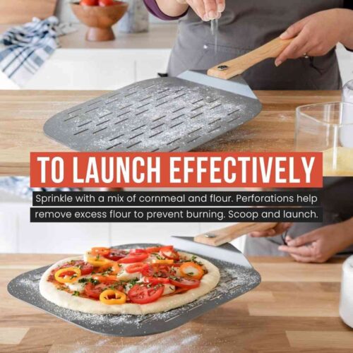 Pizza Spade – 30×60 cm Brown - DUBAI - Image 3