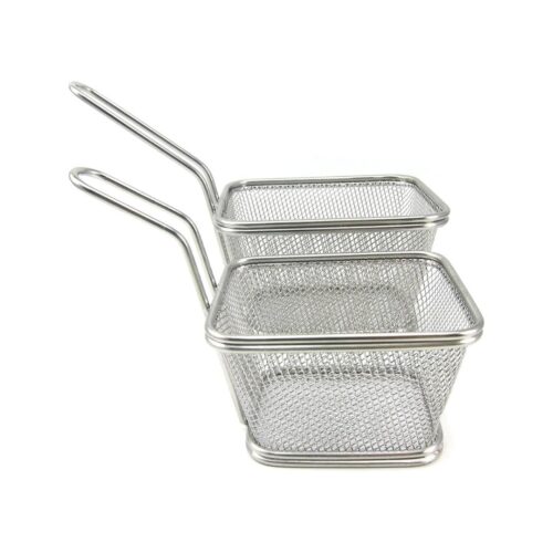 Fries Basket – 11×12.5×8 cm Stainless Steel - VAGUE - Image 2