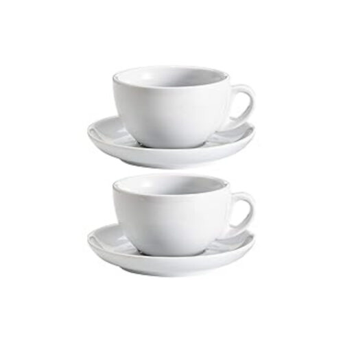 Cappuccino Cup – 360 ml White Ceramic - SUNNEX - Image 3