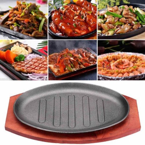 Sizzling Platter – 18 cm Oval - Image 3