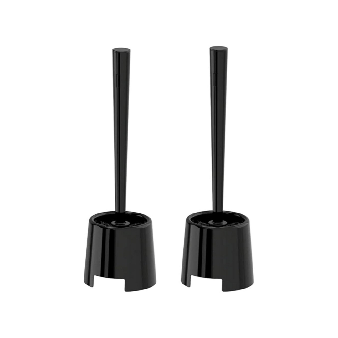 IKEA Glossy Black Toilet Brush (36cm)