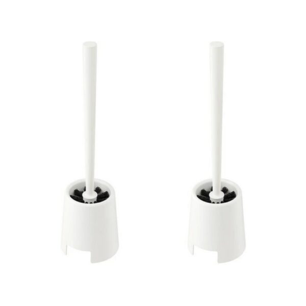 33 Plastic Toilet Brush Ikea White Shinny 35cm