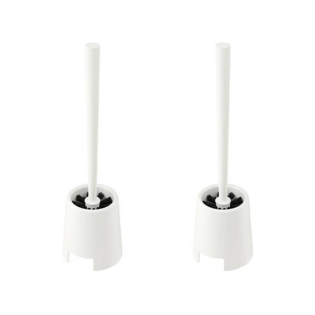 IKEA Glossy White Toilet Brush (35cm)