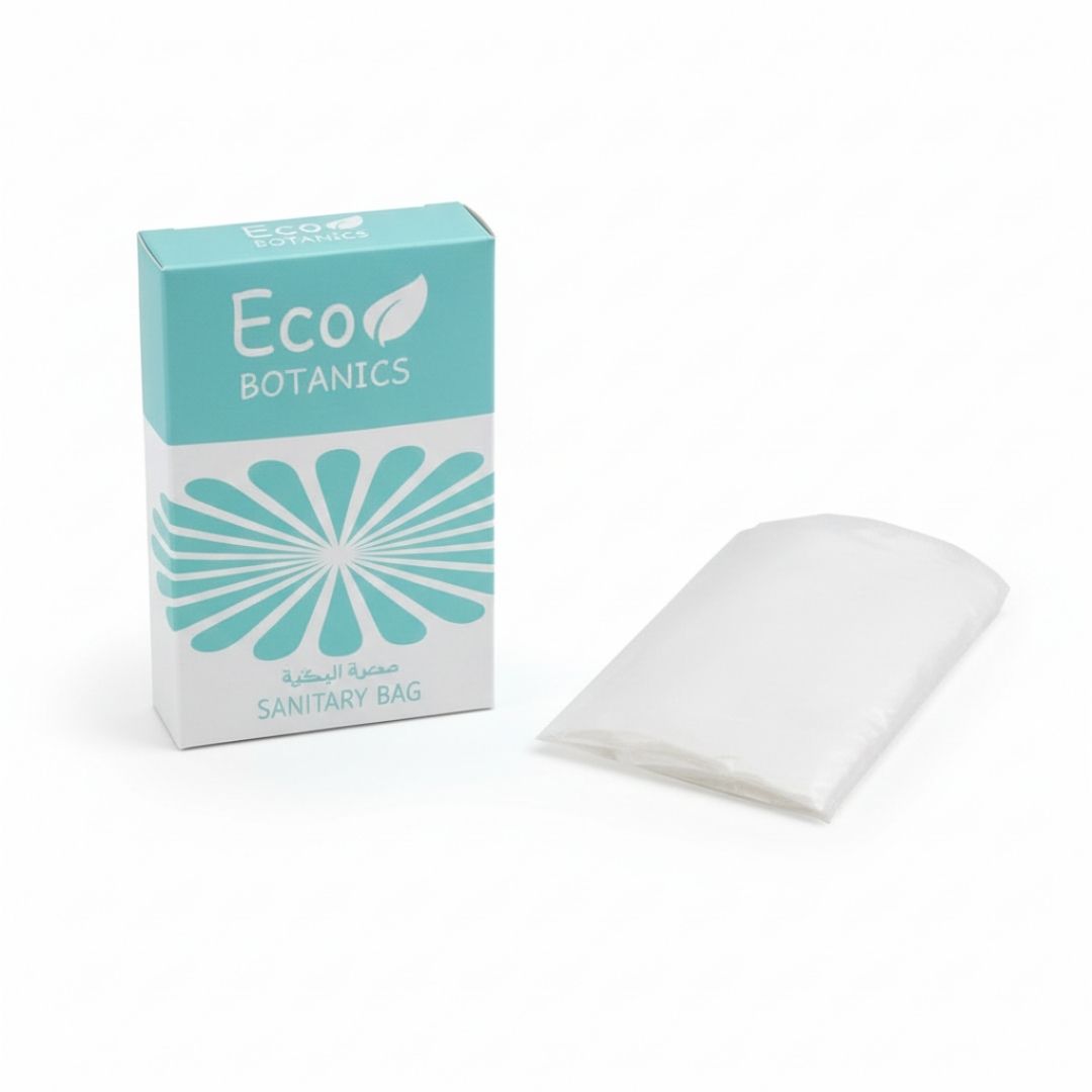 Eco Botanics Sanitary Bags – White