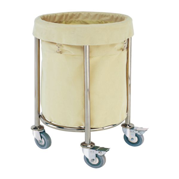02 AKC Laundry Dirty Linen Trolley – Round 50KG