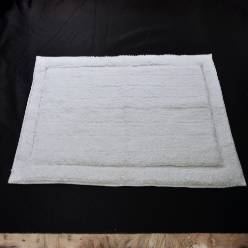 Bath Mats Fluffy – White 600 GSM (80x50 cm) (China) - Image 2