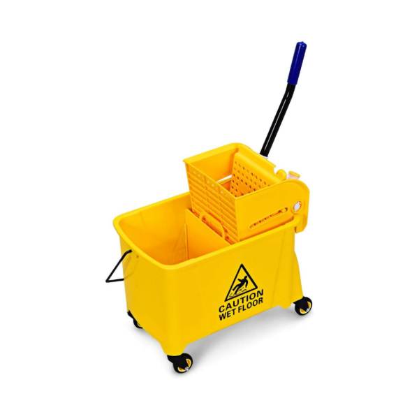 13 AKC Wringer Bucket – Yellow 20L (2)