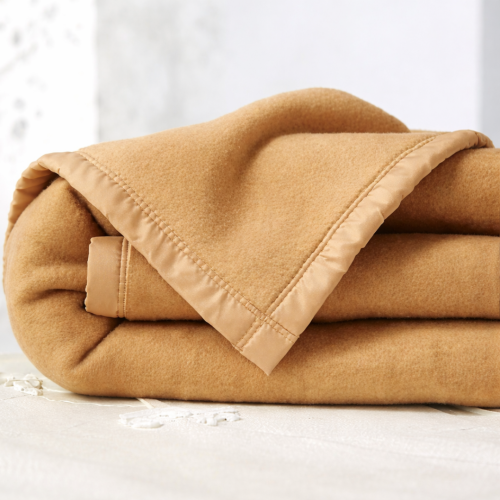 Blanket Hotel Satin Band Brown 220x240 cm – Luxury Bedding - China - Image 2