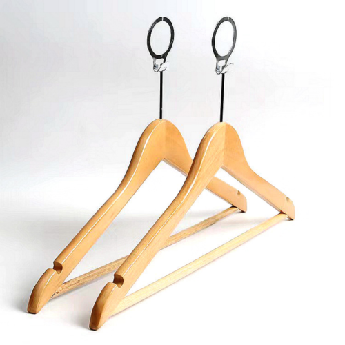 Hangers - Anti-Theft Male – Wooden - METRO - Image 2