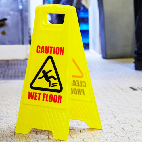 Caution Sign – Yellow - Image 2
