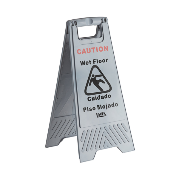 24 Caution Sign – Grey (2)