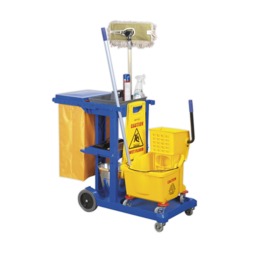 Wringer Bucket Italian Deluxe – Blue 32L - AKC - Image 2