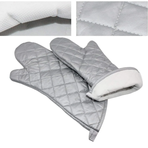Oven Gloves – Grey (China) - Image 2