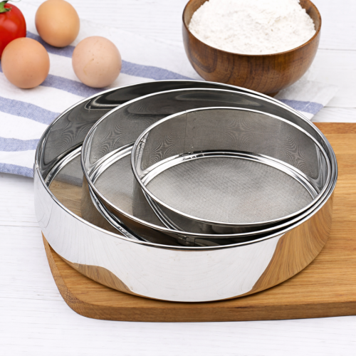 Sieves – 3 Piece Set (Stainless Steel) - JM Gold Metro - Image 2