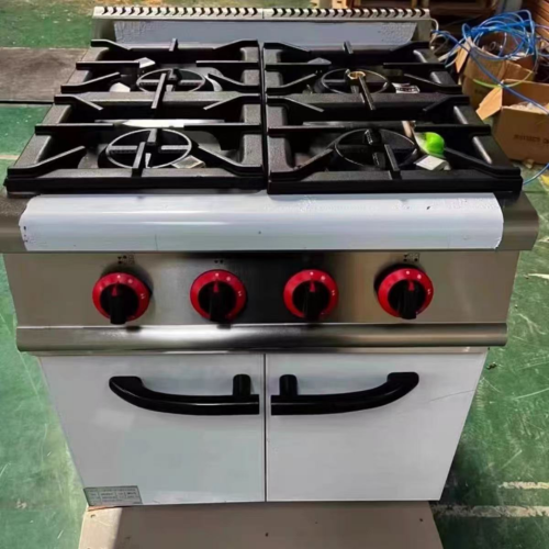 Gas Cooker 4 Burners with Electric Oven – Stainless Steel 4 Burner (China) - Image 2