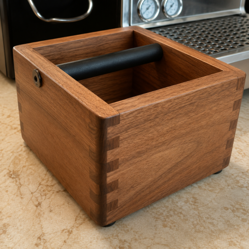 Coffee Knock Box – Wooden - Image 2