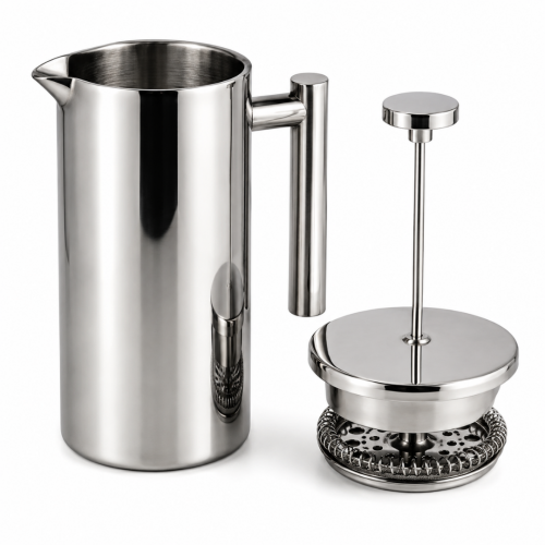 Coffee Plunger – Stainless Steel 850ML (China) - Image 2