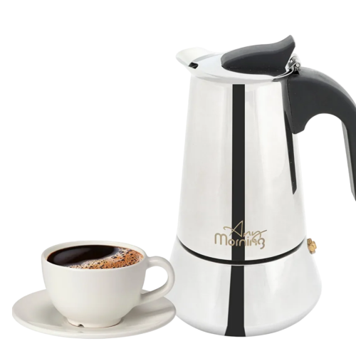 Coffee Maker – Stainless Steel 6–10 Cups (USA) - Image 2