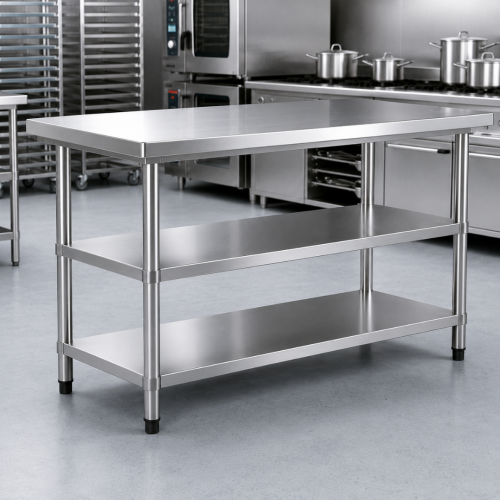 Work Table 3 Tier – Stainless Steel 3 Tier - Image 2