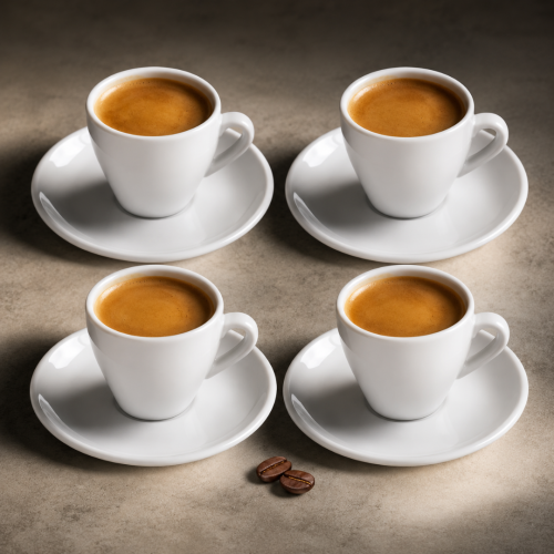 Espresso Cup – Porcelleta White 80ML - Image 2