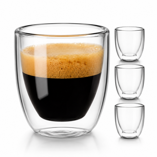 Coffee Mug – Double Walled – Glass 900ML - Image 2